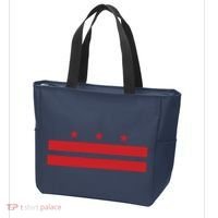 Patriotic State Flag Of Washington Dc Tote Bag thumb 3