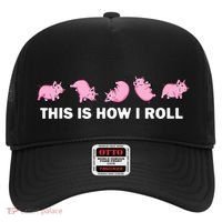 Pig Swine Farm Animal Funny This Is How I Roll Pig Hat thumb 0