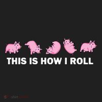 Pig Swine Farm Animal Funny This Is How I Roll Pig Hat thumb 2