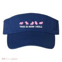 Pig Swine Farm Animal Funny This Is How I Roll Pig Visor thumb 0