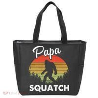 Papa Squatch Funny Bigfoot Camping Hiking Outdoor Father Day Tote Bag thumb 0