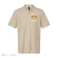 Papa Squatch Funny Bigfoot Camping Hiking Outdoor Father Day Polo thumb 0