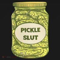 pickle slut funny canned pickles Hoodie thumb 2
