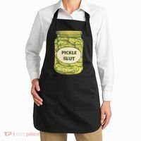 pickle slut funny canned pickles Apron thumb 2