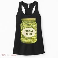 pickle slut funny canned pickles Women's Tank Top thumb 0