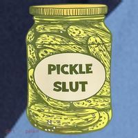 pickle slut funny canned pickles Raglan Baseball Sleeve Shirt thumb 2