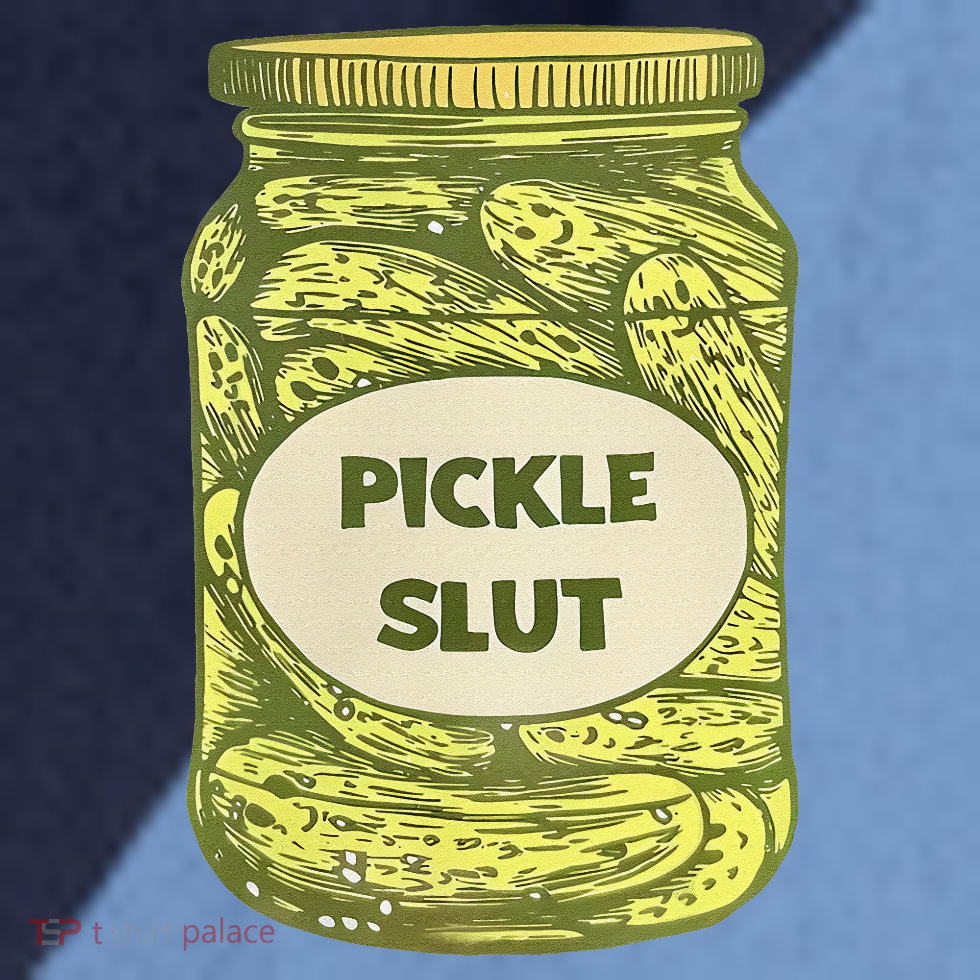 pickle slut funny canned pickles Raglan Baseball Sleeve Shirt