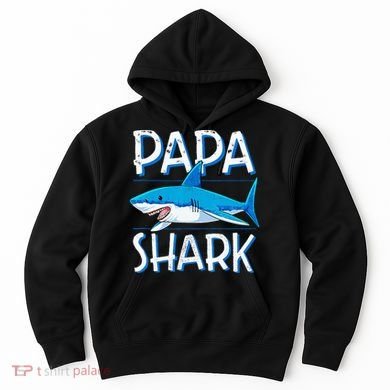Papa Shark Family Matching Dad Daddy Jawsome Hoodie