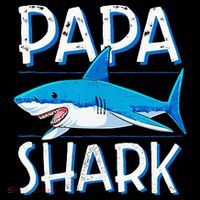 Papa Shark Family Matching Dad Daddy Jawsome Hoodie thumb 7