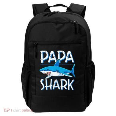 Papa Shark Family Matching Dad Daddy Jawsome Backpack