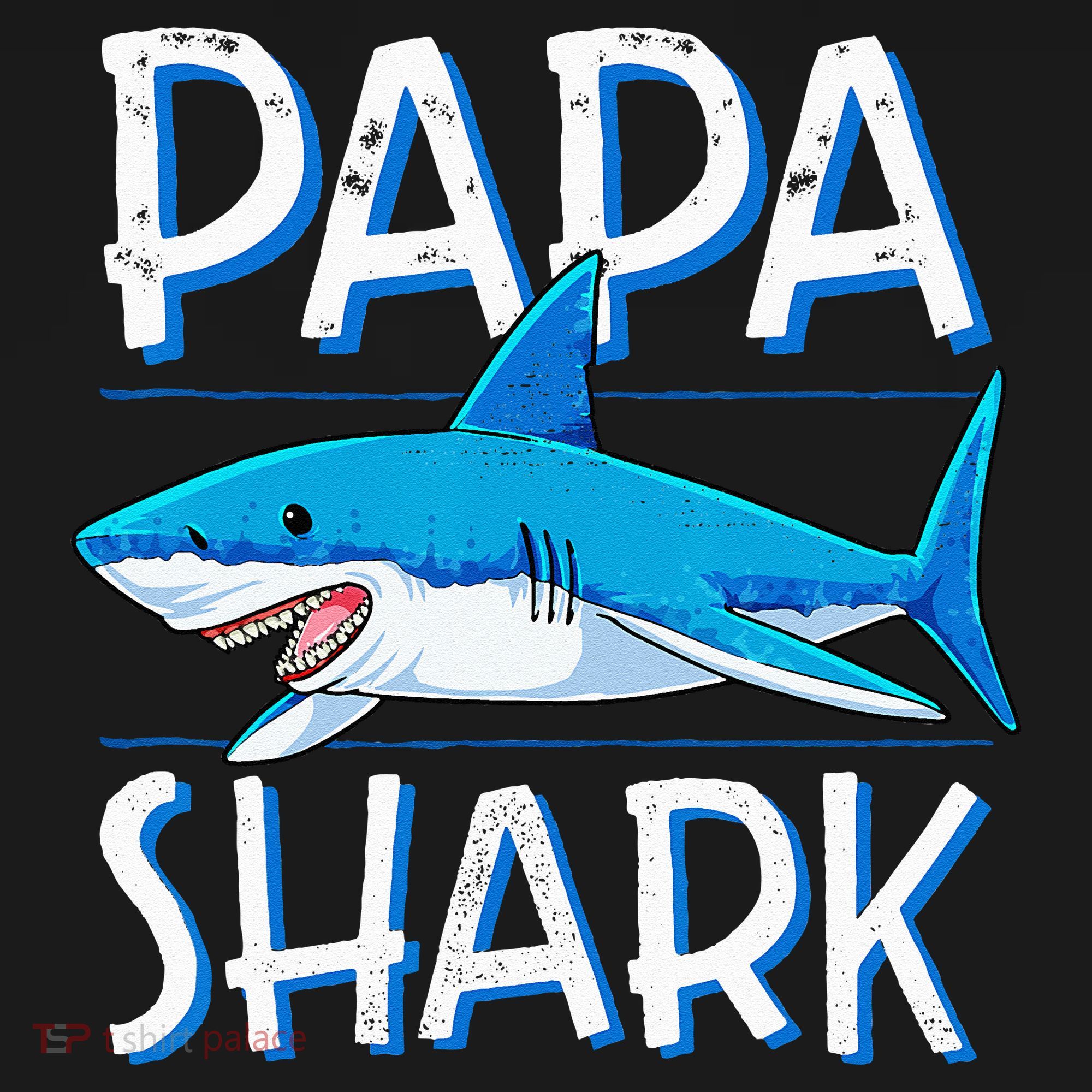 Papa Shark Family Matching Dad Daddy Jawsome Backpack