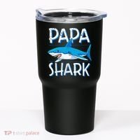 Papa Shark Family Matching Dad Daddy Jawsome Tumbler thumb 0