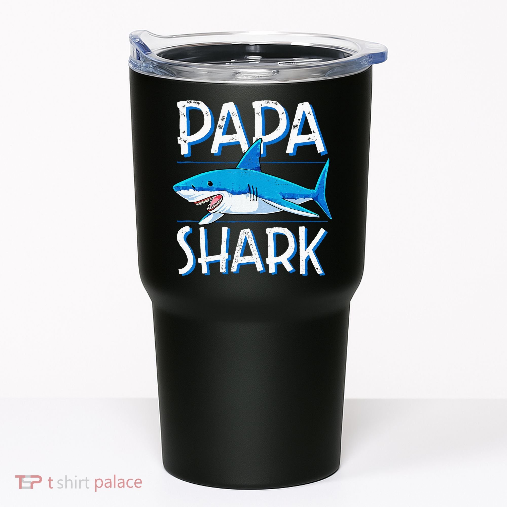 Papa Shark Family Matching Dad Daddy Jawsome Tumbler
