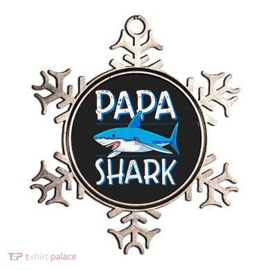 Papa Shark Family Matching Dad Daddy Jawsome Ornament