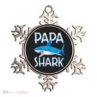 Papa Shark Family Matching Dad Daddy Jawsome Ornament thumb 0