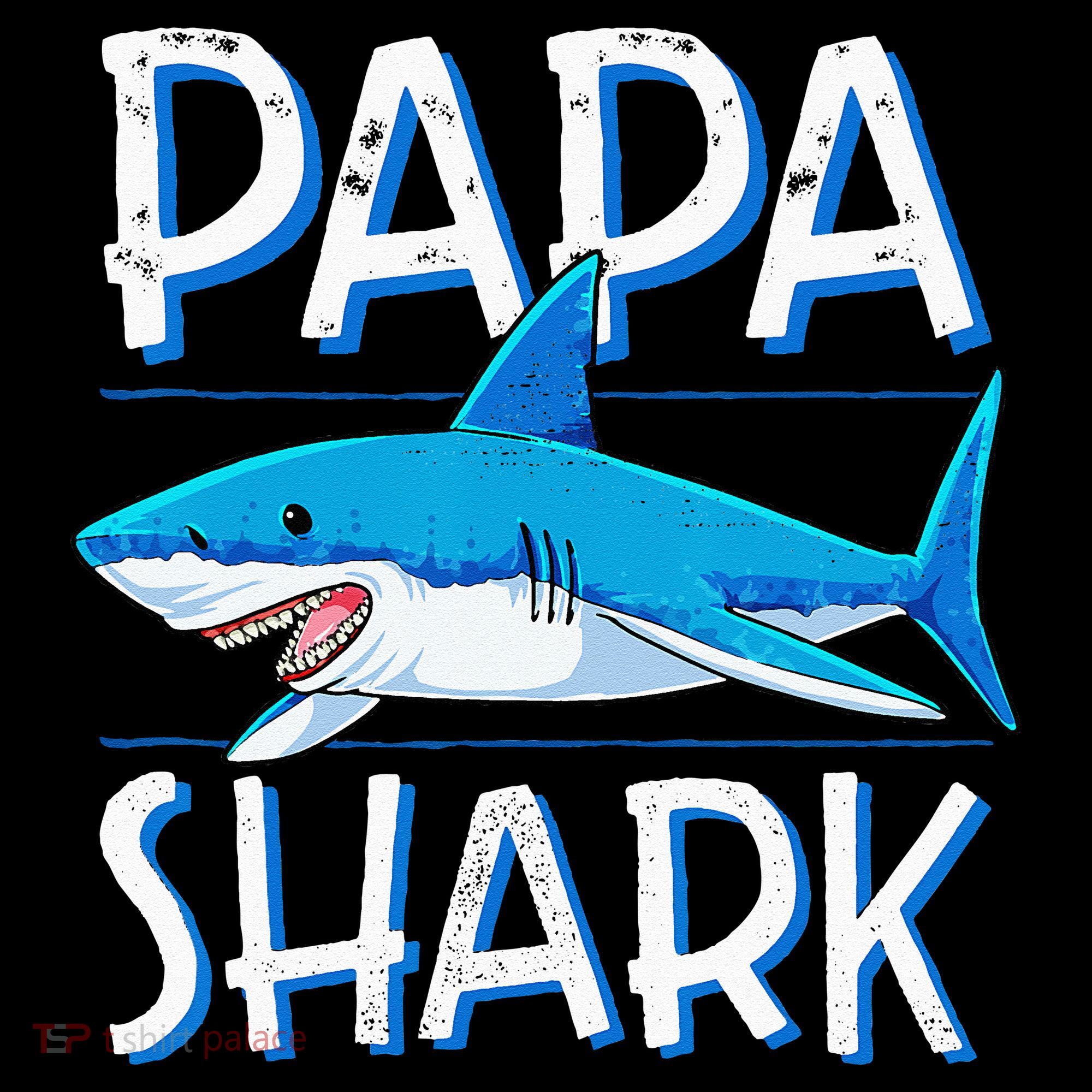 Papa Shark Family Matching Dad Daddy Jawsome Tank Top