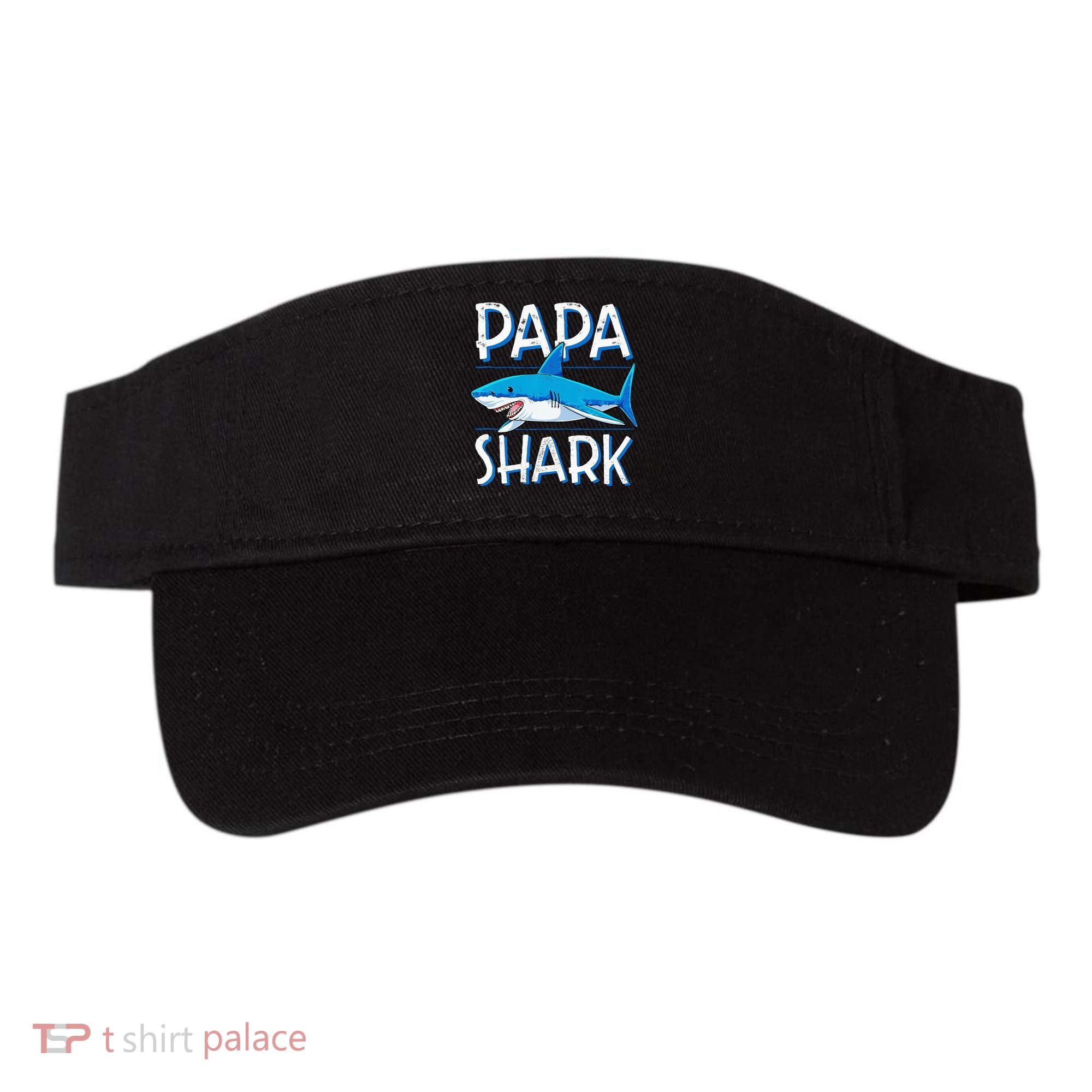 Papa Shark Family Matching Dad Daddy Jawsome Visor