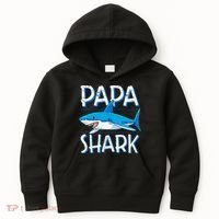 Papa Shark Family Matching Dad Daddy Jawsome Kids Hoodie thumb 0