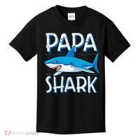 Papa Shark Family Matching Dad Daddy Jawsome Kids T-Shirt thumb 0