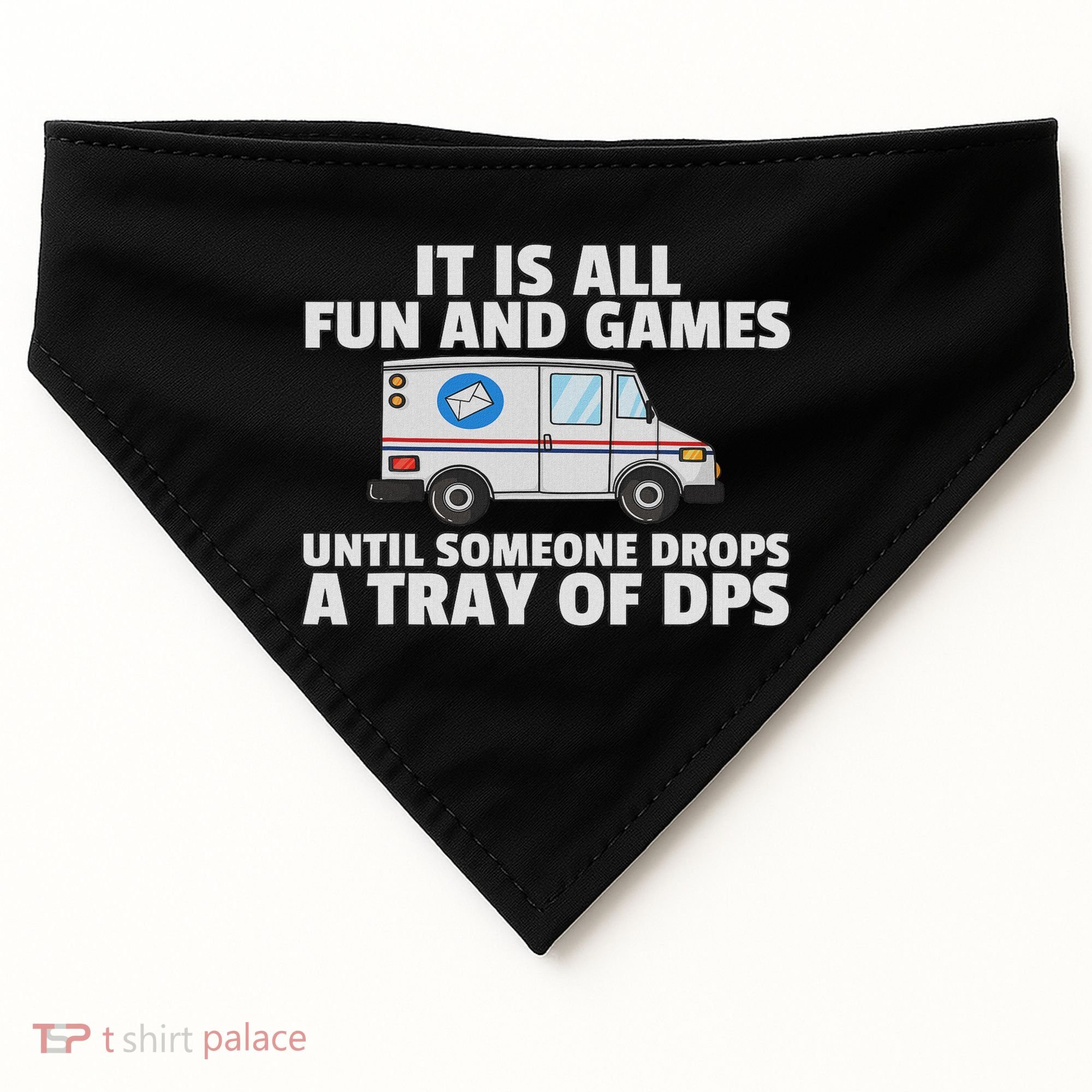 Postal Service For Mailman Us Postman Worker USA-Made Doggie Bandana
