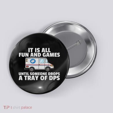 Postal Service For Mailman Us Postman Worker Button
