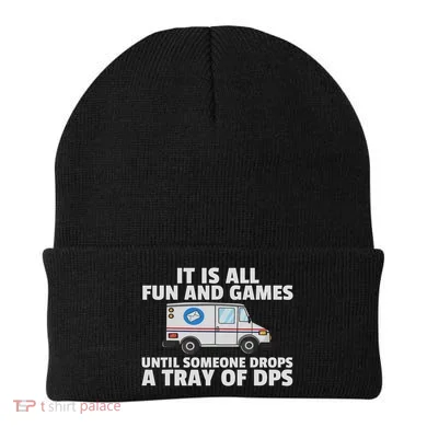 Postal Service For Mailman Us Postman Worker Beanie