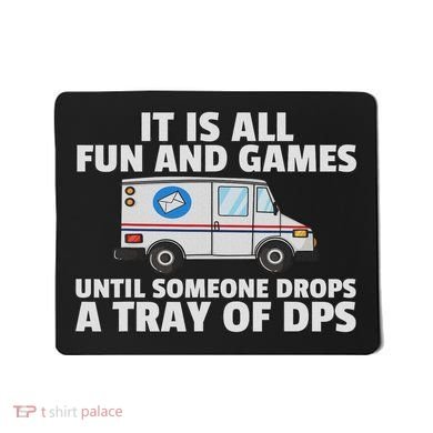 Postal Service For Mailman Us Postman Worker Mousepad