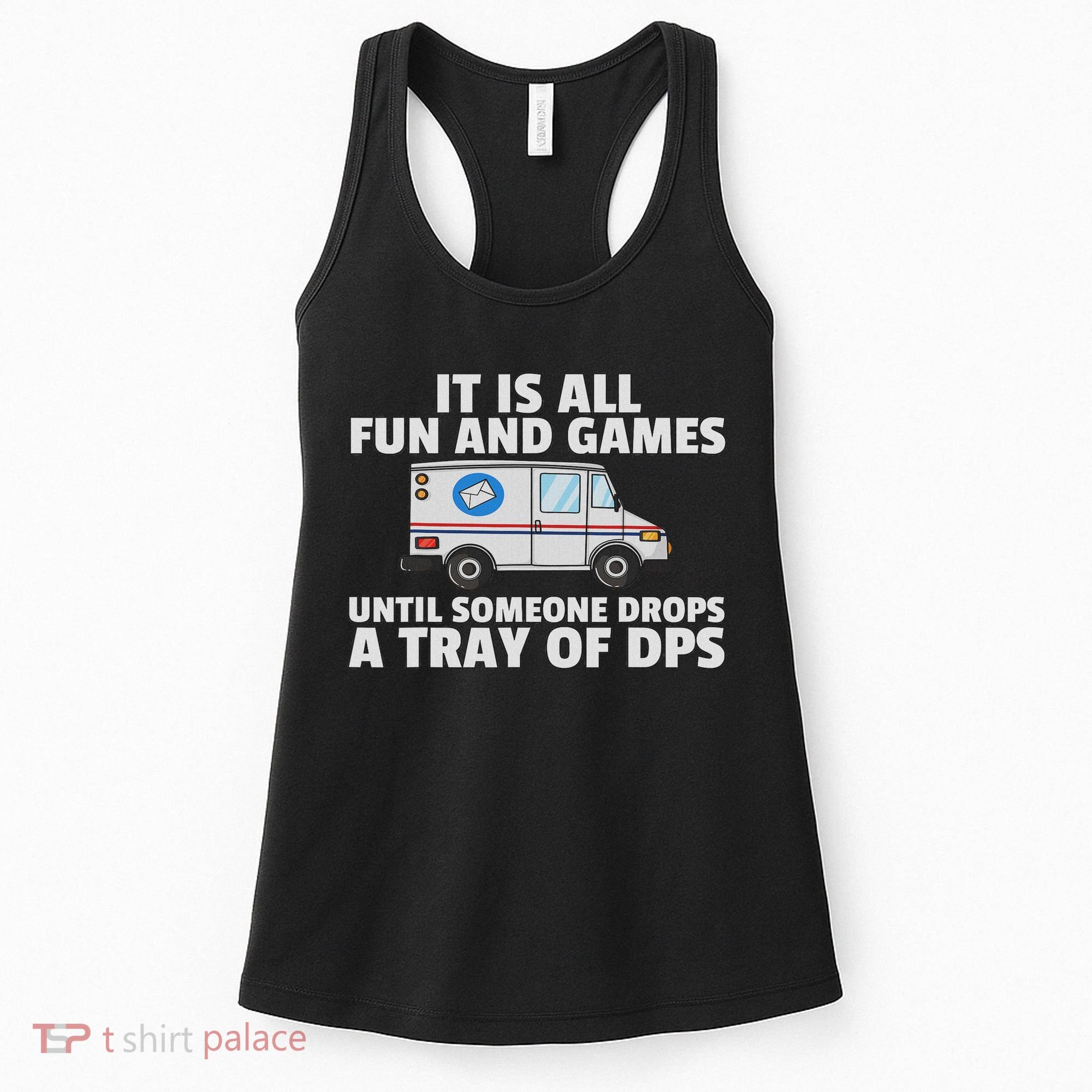 Postal Service For Mailman Us Postman Worker Women's Tank Top