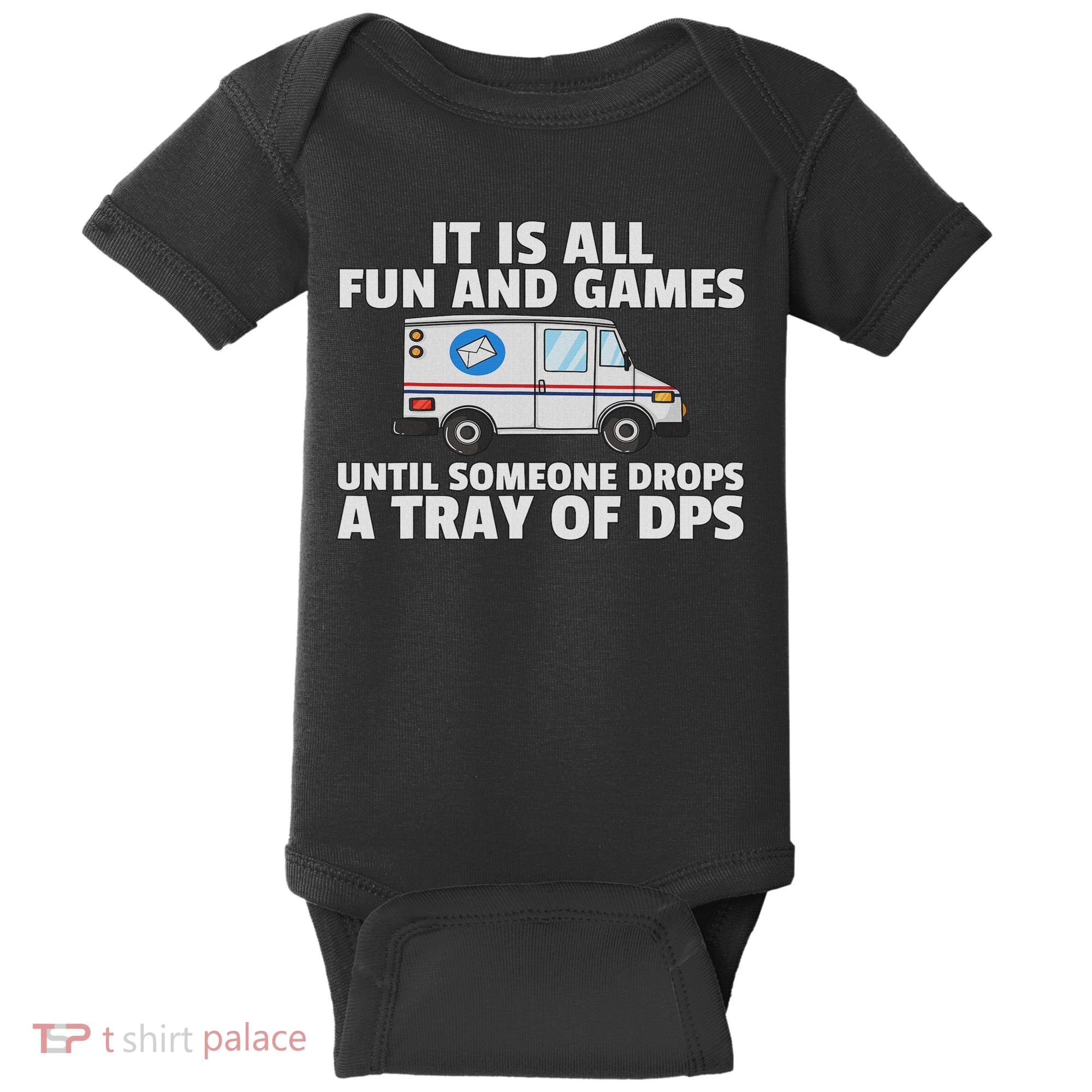 Postal Service For Mailman Us Postman Worker Baby Bodysuit