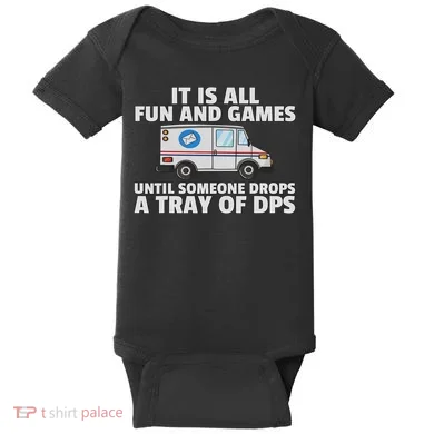 Postal Service For Mailman Us Postman Worker Baby Bodysuit
