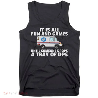Postal Service For Mailman Us Postman Worker Tank Top