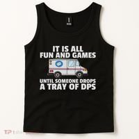Postal Service For Mailman Us Postman Worker Tank Top thumb 2