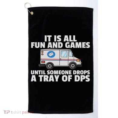 Postal Service For Mailman Us Postman Worker Golf Towel