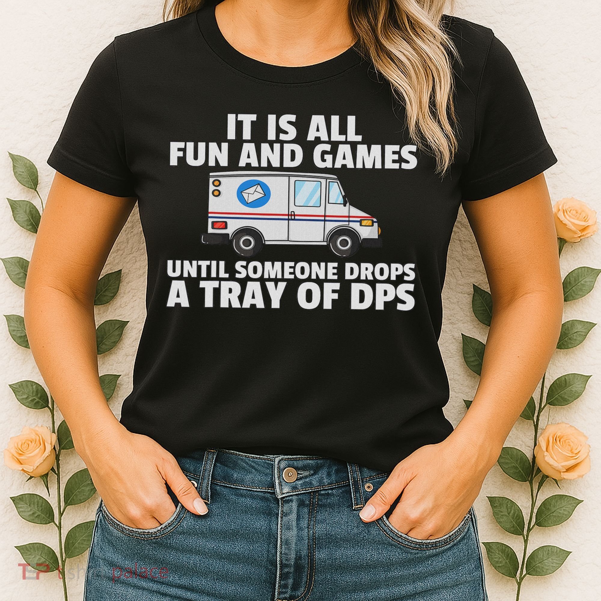 Postal Service For Mailman Us Postman Worker Women's T-Shirt