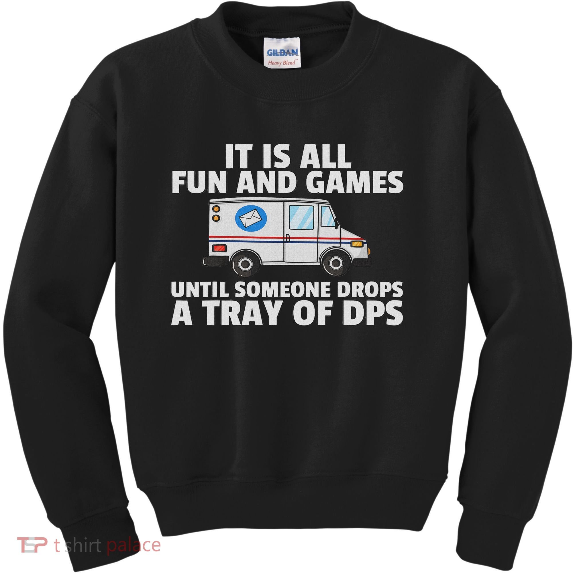 Postal Service For Mailman Us Postman Worker Kids Sweatshirt