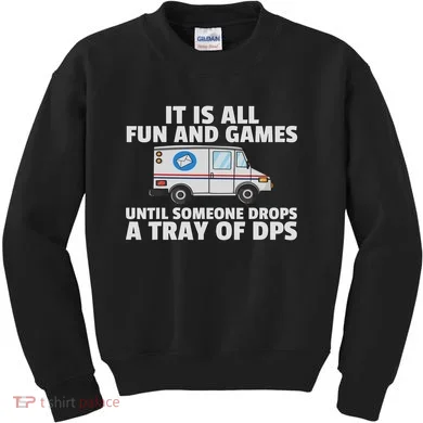 Postal Service For Mailman Us Postman Worker Kids Sweatshirt
