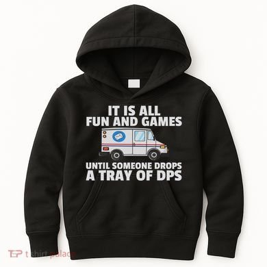 Postal Service For Mailman Us Postman Worker Kids Hoodie