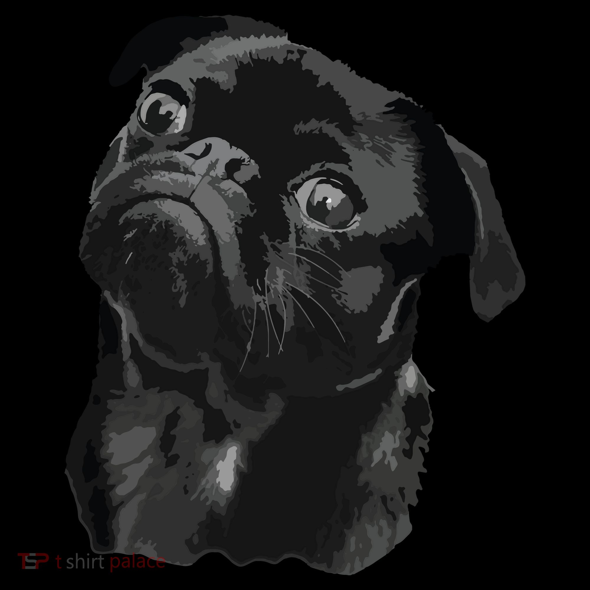 Pug Shirts For Dog Mom Dad Funny Cute Black Pug Coffee Mug