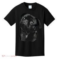 Pug Shirts For Dog Mom Dad Funny Cute Black Pug Kids T-Shirt thumb 0