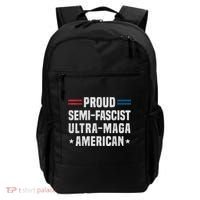 Proud Semi Fascist Ultra Maga American Funny Patriotic Backpack thumb 0