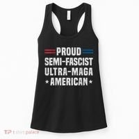 Proud Semi Fascist Ultra Maga American Funny Patriotic Women's Tank Top thumb 0
