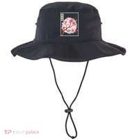 Pink Sakura Flowers japanese cherry blossom Bucket Hat thumb 0