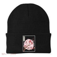 Pink Sakura Flowers japanese cherry blossom Beanie thumb 0