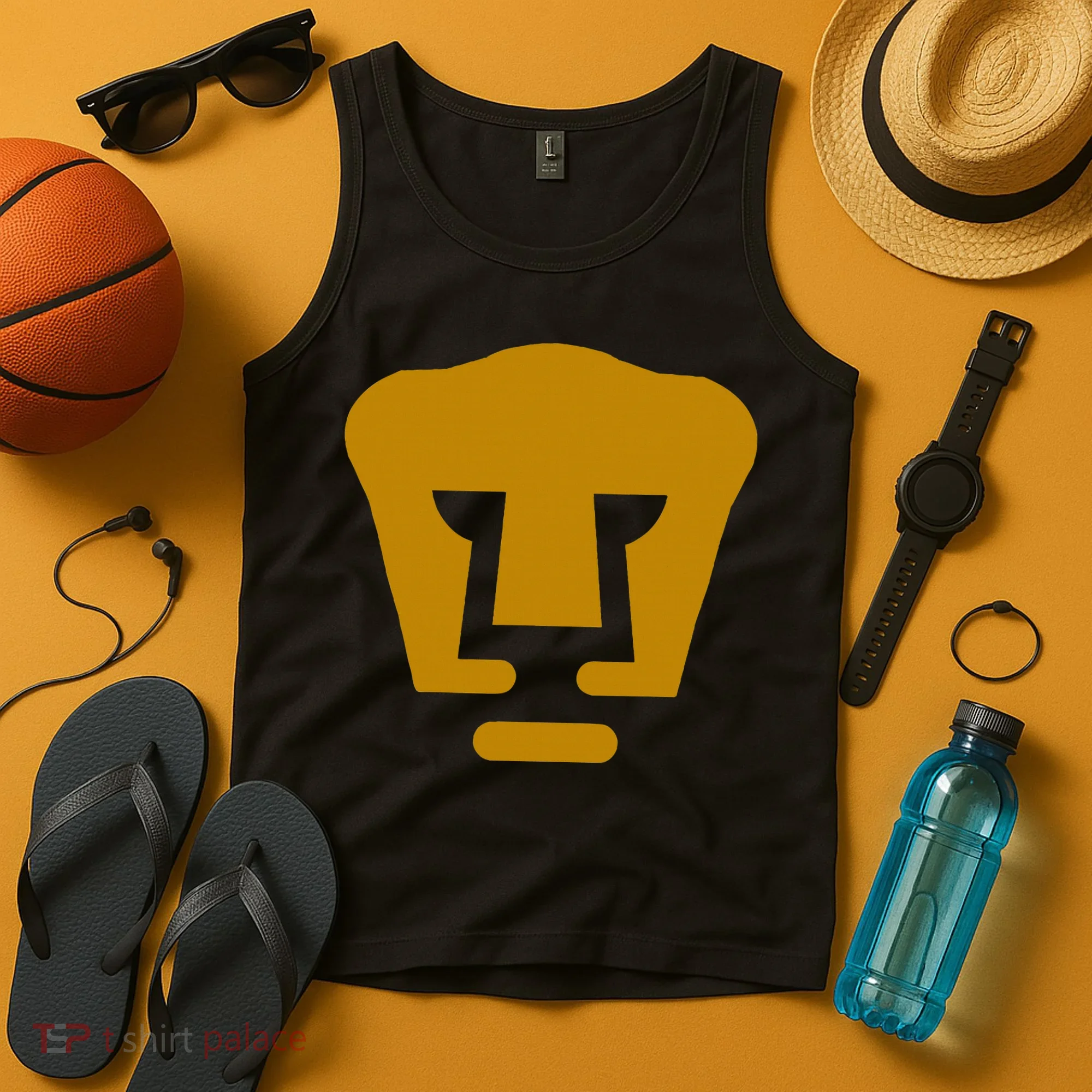 Pumas Supporter Fan Mexico Mexican Tank Top