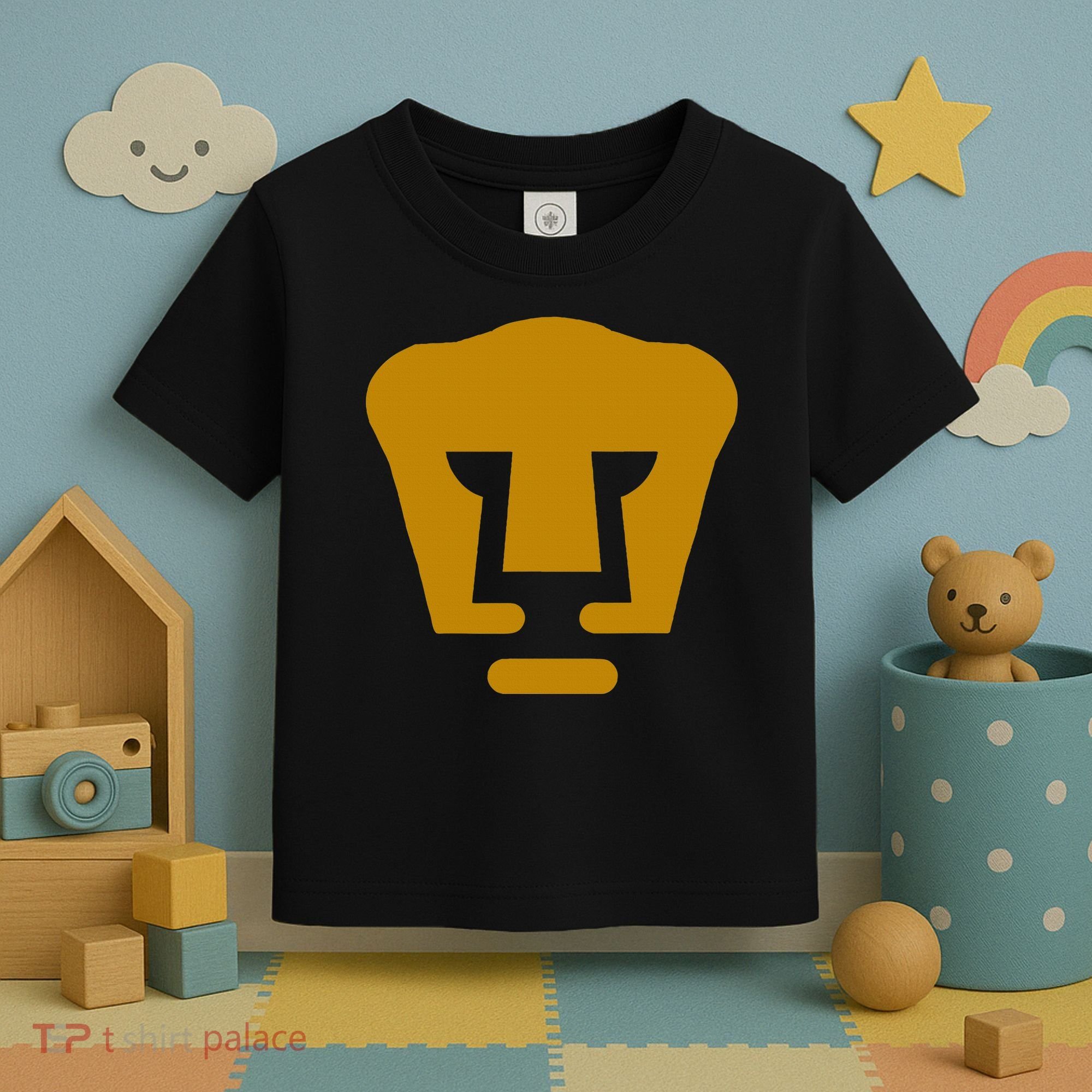 Pumas Supporter Fan Mexico Mexican Toddler T-Shirt