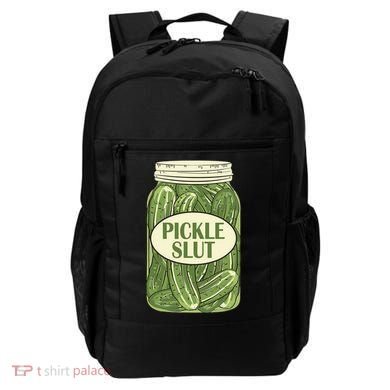 Pickle Slut Funny Backpack