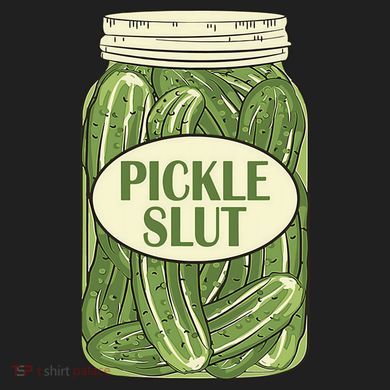 Pickle Slut Funny Urban Oversized Heavyweight T-Shirt