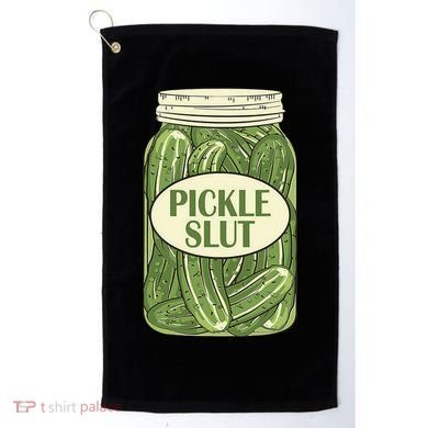 Pickle Slut Funny Golf Towel