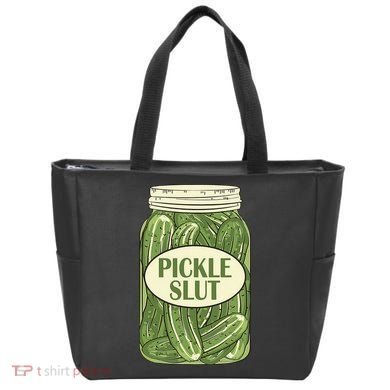 Pickle Slut Funny Tote Bag