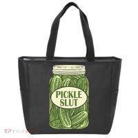 Pickle Slut Funny Tote Bag thumb 0